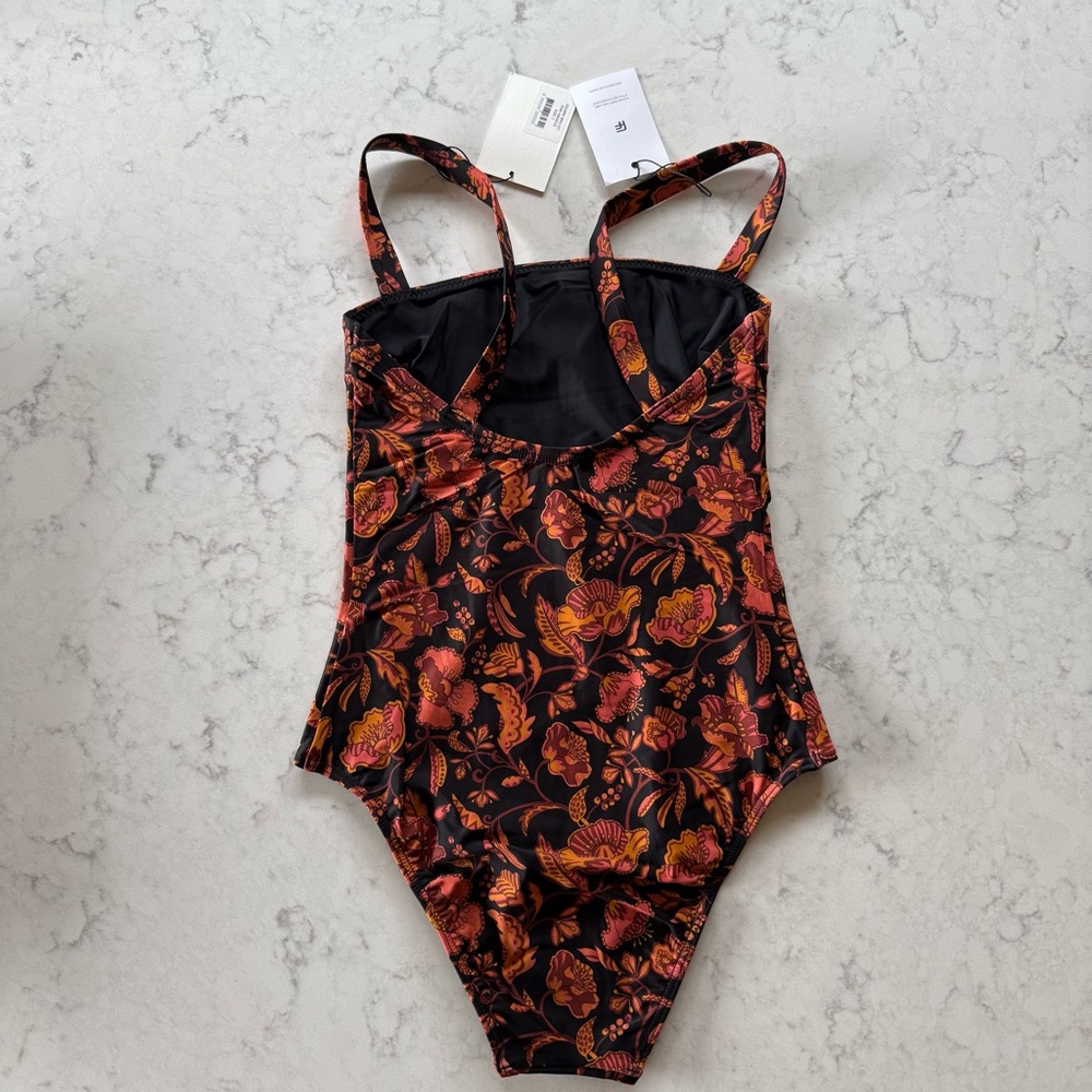 Matteau Square Neck Maillot One-piece Swimsuit NWT Designer size 2 = US4 - Picture 3 of 7